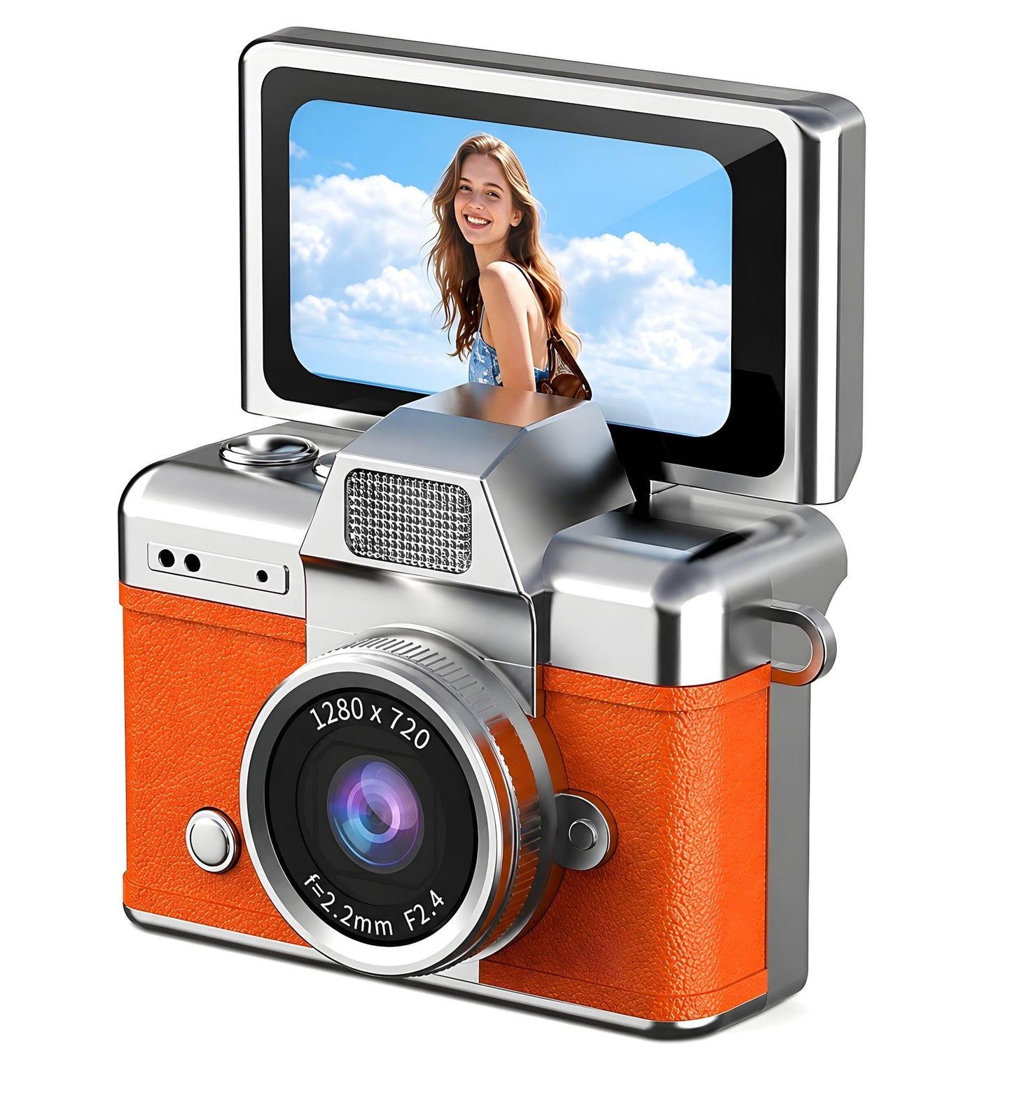 Jormaria™ MiniRetro - Mini Dijital Fotoğraf Makinesi