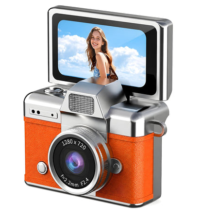 Jormaria™ MiniRetro - Mini Dijital Fotoğraf Makinesi
