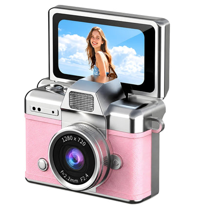 Jormaria™ MiniRetro - Mini Dijital Fotoğraf Makinesi