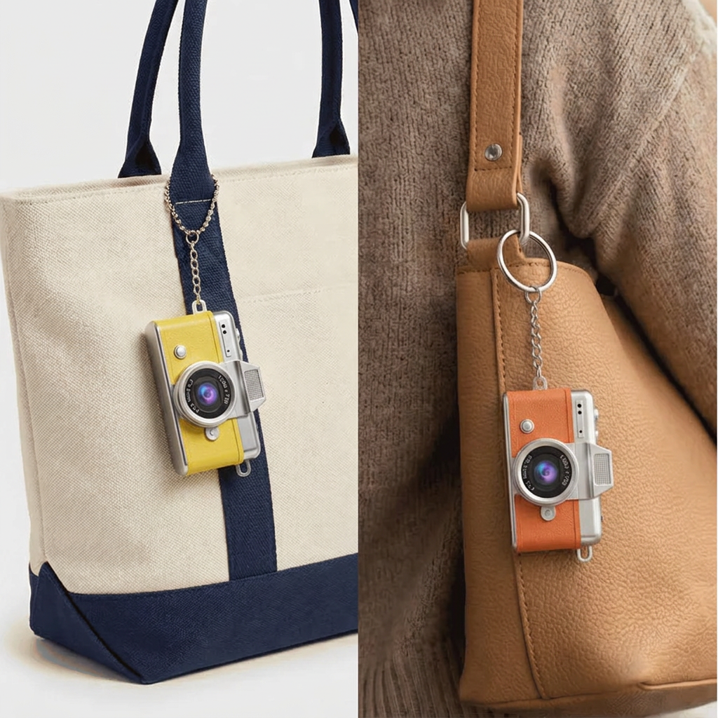 Jormaria™ MiniRetro - Mini Dijital Fotoğraf Makinesi