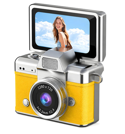 Jormaria™ MiniRetro - Mini Dijital Fotoğraf Makinesi